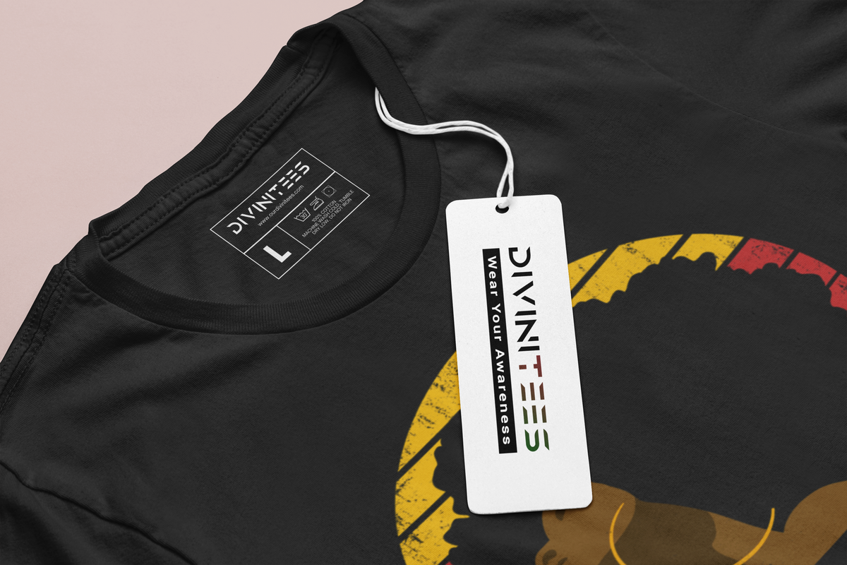 Juneteenth Collection Celebrate Fro Tee Our Divinitees